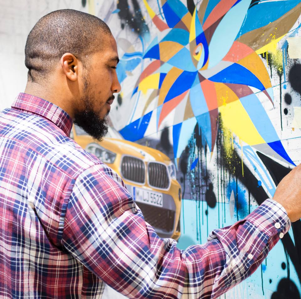 Maxo art store, fifamé maxo en performance pour BMW